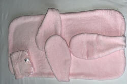 Plüss Kommandó Plüss ölelő kéz és keresztsál rózsaszín