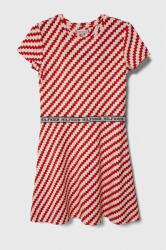 Tommy Hilfiger gyerek ruha piros, mini, harang alakú - piros 128
