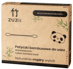 Zuzii Bețișoare din bumbac - Zuzii Bamboo Cotton Buds 100 buc