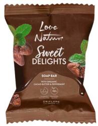 Oriflame Săpun cu unt de cacao bio și mentă - Oriflame Love Nature Sweet Delights Soap Bar 75 g