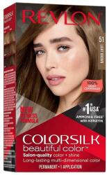 Colorsilk Vopsea de Par Revlon - Colorsilk, nuanta 51 Light Brown, 1 buc
