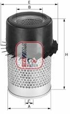 SOFIMA Filtru aer SOFIMA S 0750 A (S 0750 A) - automobilus