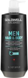 Goldwell Șampon- gel de duș 2 în 1 - Goldwell DualSenses For Men Hair & Body Shampoo 1000 ml