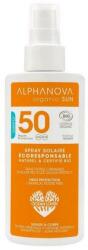 Alphanova Spray de protecție solară cu SPF50 - Alphanova Organic Sun 125 g