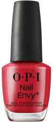 OPI Tratament pentru Intarirea Unghiilor - OPI Nail Envy Strength + Color, Big Apple Red, 15 ml