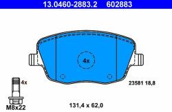 ATE 13.0460-2883.2 Set placute frana, frana disc