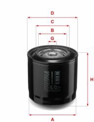 SOFIMA filtru combustibil SOFIMA S 0610 NR (S 0610 NR) - automobilus