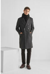 SELECTED Gyapjú kabát 16089380 Fekete Regular Fit (16089380)