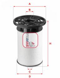 SOFIMA filtru combustibil SOFIMA S 1076 NE (S 1076 NE) - automobilus