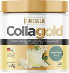  CollaGold Marha és Hal kollagén italpor hialuronsavval - Eldelflower - 150g - PureGold [150 g]