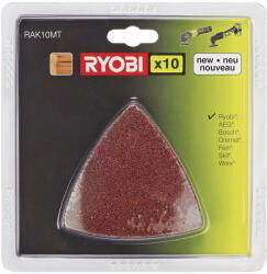 RYOBI RAK 10 MT - 10 darabos csiszolópapír készlet RMT 1801 M, RMT 1 számára