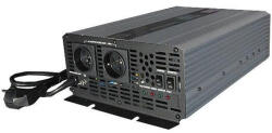CARSPA CPS2000 12V/230V 2000W tiszta szinuszhullámú feszültség átalakító + UPS + töltő