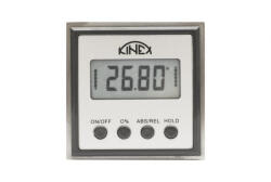 Kinex/k-met Digitális vízmérték / dőlésmérő KINEX 54x54x21 mm