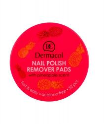 Dermacol Nail Polish Remover Pads dizolvant pentru unghii 32 buc pentru femei