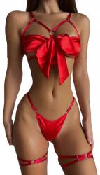 Sexy Elephant® Naughty Gift piros szett, XS-S