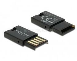 Delock 91603 Micro SD memóriakártyákhoz USB 2.0 kártyaolvasó (DL91603) (DL91603)