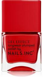 Nails Inc. Nails Inc. Gel Effect lac de unghii cu rezistenta indelungata culoare St James 14 ml