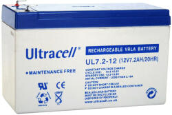 Ultracell Acumulator UPS Ultracell UL7.2-12, 12 V, 7.2 Ah (UL7.2-12)
