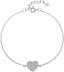 Evolution Group - Pavona Evolution Group Brățară romantică de argint Inimă cu zirconii 13007.1