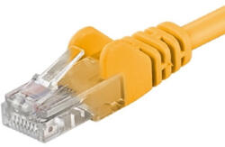 PremiumCord Patch kábel UTP RJ45-RJ45 CAT6 7m sárga (sp6utp070Y)