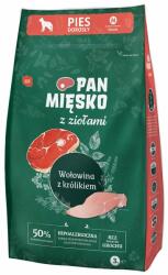 Pan Mięsko PAN MIĘSKO cu ierburi aromatice, vita si iepure M 3 kg caini rasa talie medie