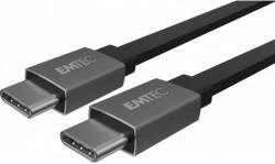 EMTEC USB 2.0 Type C Összekötő Fekete 1.2m ECCHAT700TC2 (ECCHAT700TC2)