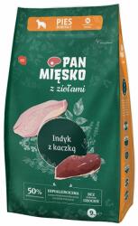Pan Mięsko PAN MIĘSKO hrana caine talie medie M 9 kg ierburi aromatice, curcan si rata