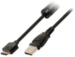 Valueline USB 2.0 Kábel USB A Dugó - Canon 12 Pólusú Dugasz 2.00 m Fekete