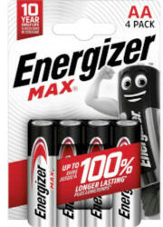 Energizer Alkáli elem AA | 1.5 V DC | 4 - Buborékfólia (EN-NMAXAA4)