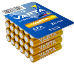 VARTA Alkáli elem AAA | 1.5 V DC | 24-es csomag (VARTA-4103)