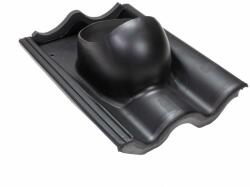 Vilpe betoncserép átvezető elem, fekete - a készlet erejéig rendelhető! (74011)