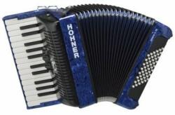 Hohner Bravo II 48 Acordeon cu clape Albastru închis (A16542)