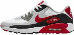 Nike Air Max 90 G Mens Golf Shoes White/Black/Photon Dust/University Red 47, 5 (DX5999-162-13)