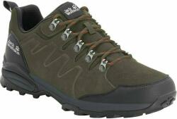 Jack Wolfskin Refugio Texapore Low M Khaki/Phantom 44, 5 Pantofi trekking de bărbați (4049851_4287_100)