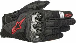 Alpinestars SMX-1 Air V2 Gloves Black/Red Fluorescent XL Mănuși de motocicletă (3570518-1030-XL)
