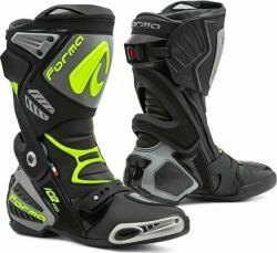 Forma Boots Ice Pro Negru/Gri/Galben Fluorescent 42 Cizme de motocicletă (FORV220-991578-42)