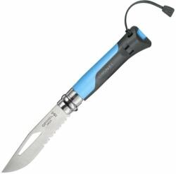 Opinel N°08 Stainless Steel Outdoor Plastic Blue Cuțit turistice (001576)