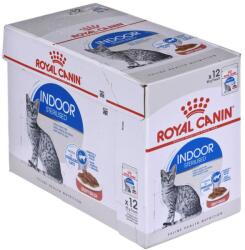 Royal Canin ROYAL CANIN Indoor Sterilized Храна за котки, мокра, за възрастни, кастрирани, хапки в сос, 12x85 g