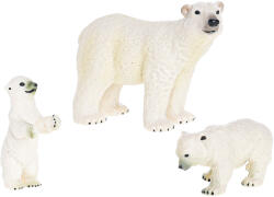 MIKRO Ursul polar Zoolandia cu pui (MI51101) Figurina