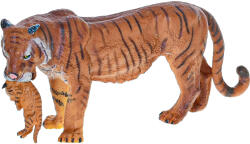 MIKRO Tigru Zoolandia cu pui 15cm (MI51067)