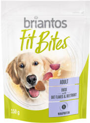 briantos 150g Briantos "FitBites" - kacsa, cékla & zabpehely kutyasnack utántöltő csomag