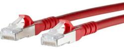 METZ CONNECT RJ45 Hálózati csatlakozókábel, CAT 6A S/FTP [1x RJ45 dugó - 1x RJ45 dugó] 5 m, piros BTR Netcom
