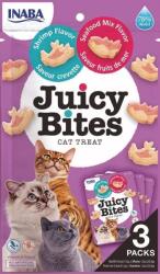 INABA INABA Ciao Juicy Bites garnélarák és tenger gyümölcsei 3x11.3g