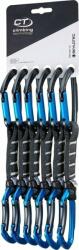 Climbing Technology Lime Set NY Pro Expressz Anthracite/Electric Blue Solid Straight/Solid Bent Gate 12.0