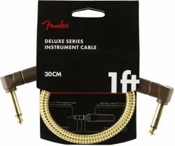 Fender Deluxe Series 099-0820-097 30 cm Ъглов - Ъглов Пач кабел (<![CDATA[0990820097]]>)