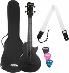 Cascha Carbon Fibre Set Black Концертно укулеле (HH2258)
