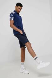 adidas Performance edzős póló Squadra 21 sötétkék, nyomott mintás, HC6277 - sötétkék L