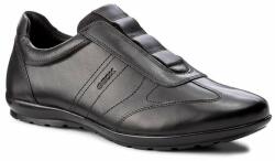 GEOX Pantofi Geox U Symbol C U74A5C 00043 C9999 Black Bărbați