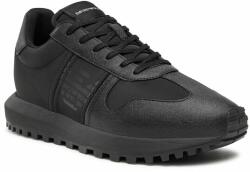 Giorgio Armani Sneakers Emporio Armani X4X640 XN949 K001 Black/Black Bărbați