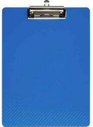 Clipboard simplu A4, plastifiat PP, MAUL Flexx - albastru (MA-23610-37)